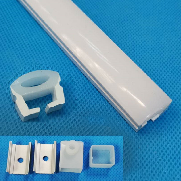Flex Silicone LED Strip Diffuser Channel With Curved Top 120° Top Emitting 20*16mm Flex Silicone LED Strip Diffuser Channel With Curved Top 120° Top Emitting 20*16mm
